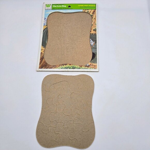 Frame-Tray Puzzles The Love Bug Herbie Woody Woodpecker Vintage Whitman Disney 1 - Picture 9 of 9